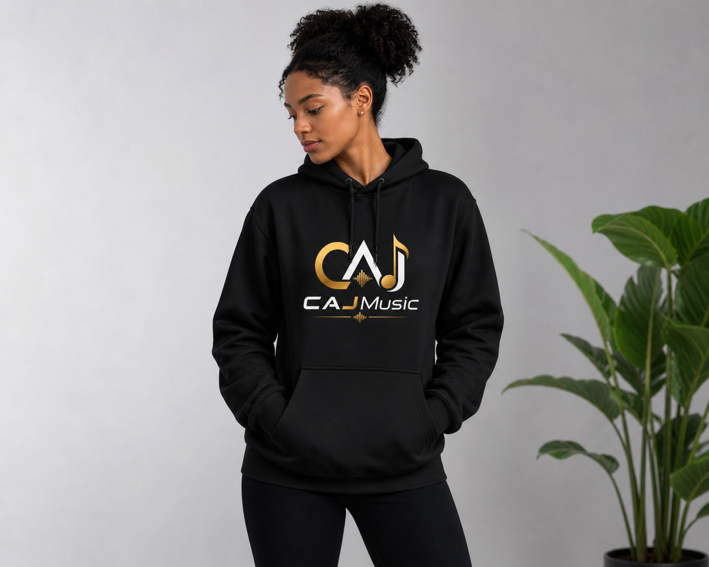 CAJMusic-Hoodie Mizik se lang mwen