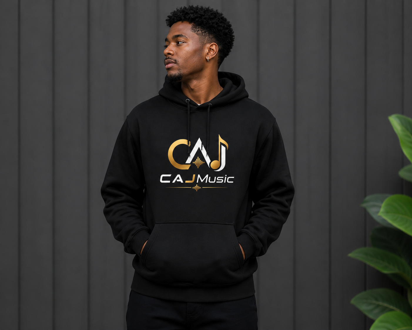 CAJMusic-Hoodie Mizik se lang mwen